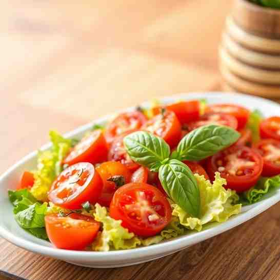 Fresh Tomato Salad Recipe - Easy Summer Recipe